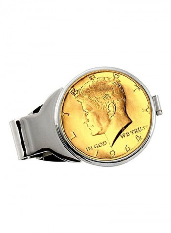 Coin Designed Money Clip 11X9X1بوصة