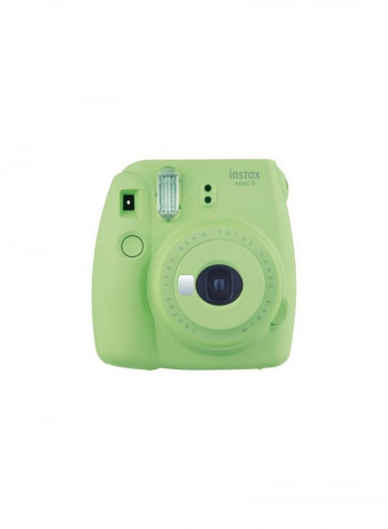 Instax Mini 9 Instant Film Camera Lime Green With 20 Film Sheets