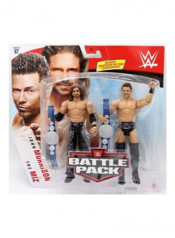 The Miz and John Morrison WWE Action Figure Toy 3 x 12inch
