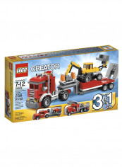 256-Piece Creator Construction Hauler Building Set 31005