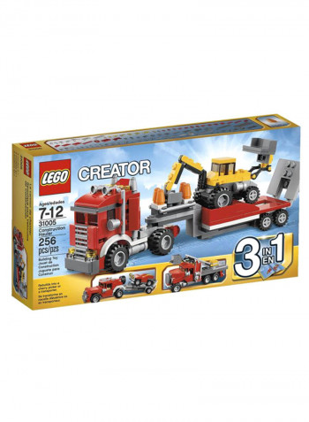 256-Piece Creator Construction Hauler Building Set 31005