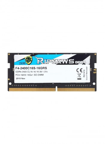 Ripjaws DDR4 RAM 16GB Black/Blue