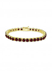 925 Sterling Silver Ruby Studded Tennis Bracelet reviews 925 Sterling Silver Ruby Studded Tennis Bracelet