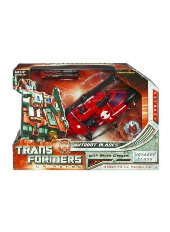 Universe Voyager Class Autobot Blades Action Figure