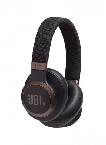 Over-Ear Noise-Cancelling Headphones Black