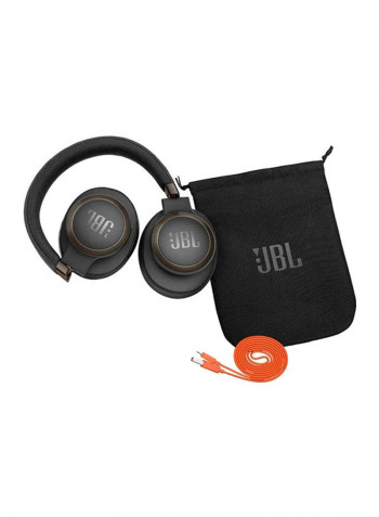Over-Ear Noise-Cancelling Headphones Black