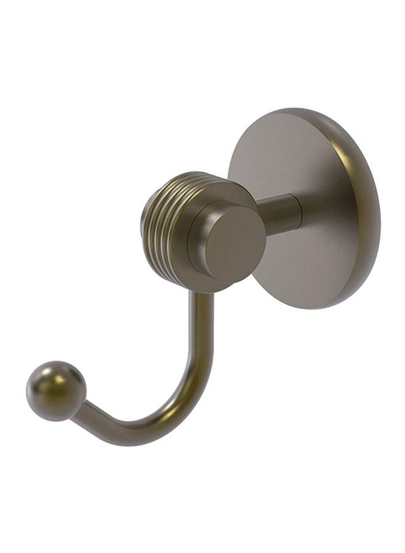 Satellite Orbit Two Collection Groovy Accents Robe Hook Silver