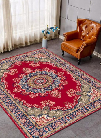 1 Piece Rug Soft Rectangle Flower Print Living Room Bedside Floor Mat multicolour 120*160(W*L)cmcm