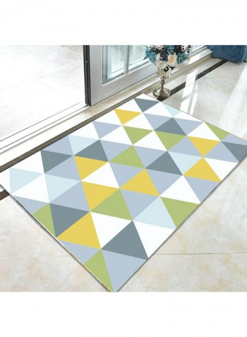 Living Room Floor Modern Triangles Pattern Supple Anti-Slip Rug multicolour 120*160(W*L)cmcm