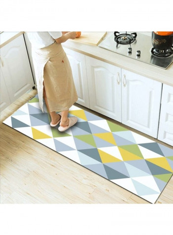 Living Room Floor Modern Triangles Pattern Supple Anti-Slip Rug multicolour 120*160(W*L)cmcm