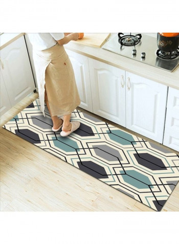 Home Floor Nordic Style Geometric Pattern Anti-Slip Cozy Rug multicolour 120*160(W*L)cmcm