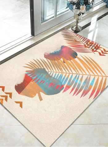Leaf Pattern Modern Anti-Skidding Living Room Rug multicolour 120*160(W*L)cmcm