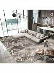Modern Style Print Non-Slip Living Room Bedroom Floor Mat multicolour 120*160(W*L)cmcm