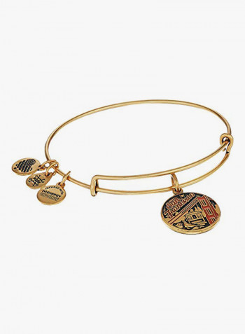 Rafaelian Gold Plated We Love San Francisco Charm Bracelet