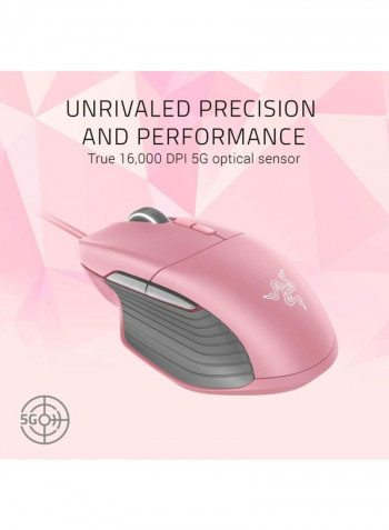 Wireless Gaming Mouse Pink/Grey