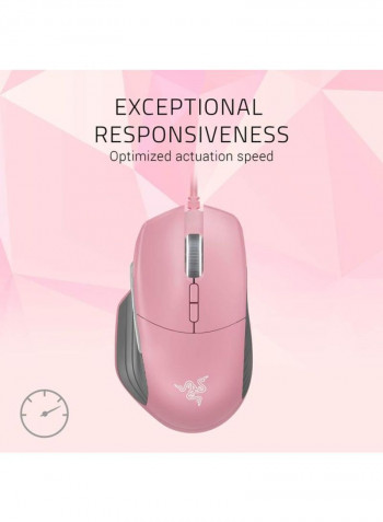 Wireless Gaming Mouse Pink/Grey