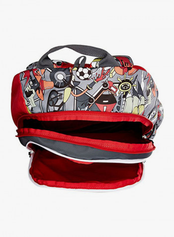 Polyester Blend 31 Liter Backpack Wiki 3 Streets 3 Red