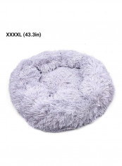 Comfortable Plush Round Pet Bed 4XL 110CM رمادي 58.00 x 18.00 x 36.00سم تقييمات Comfortable Plush Round Pet Bed 4XL 110CM رمادي 58.00 x 18.00 x 36.00سم