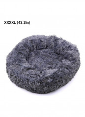 Comfortable Plush Round Pet Bed 4XL 110CM رمادي 58.00 x 18.00 x 36.00سم تقييمات Comfortable Plush Round Pet Bed 4XL 110CM رمادي 58.00 x 18.00 x 36.00سم