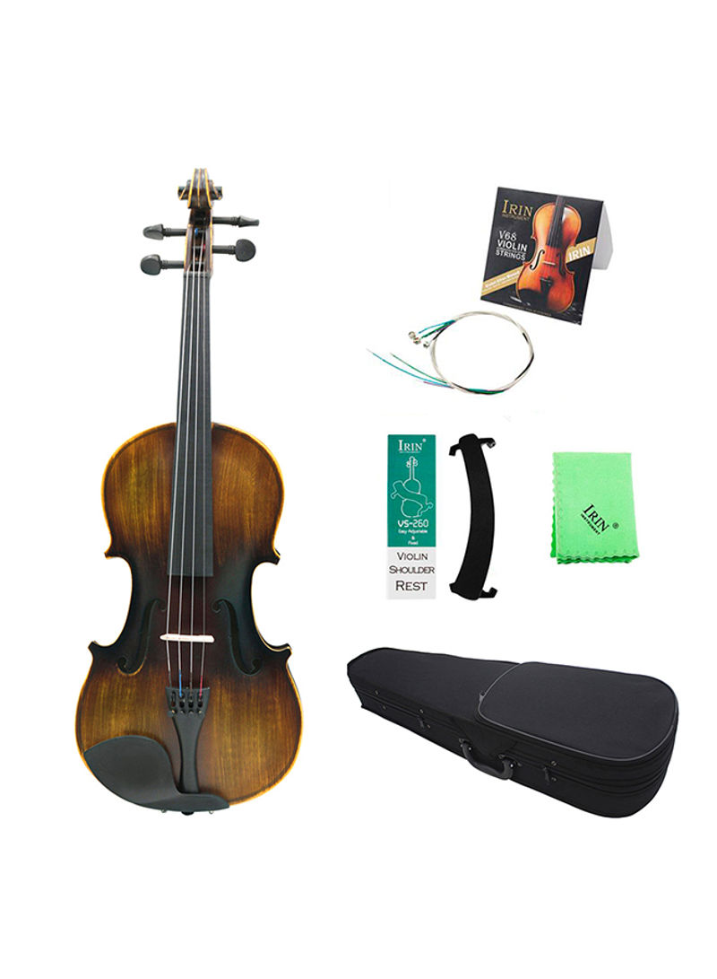 Vintage Matte Acoustic Violin