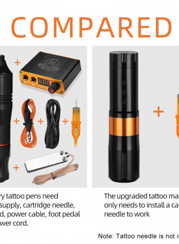 Tattoo Pen Rotary Machine Orange