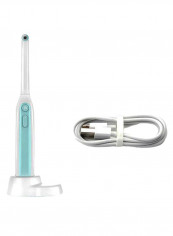 Portable Handheld Intraoral Camera Endoscope With Cable أخضر/أبيض
