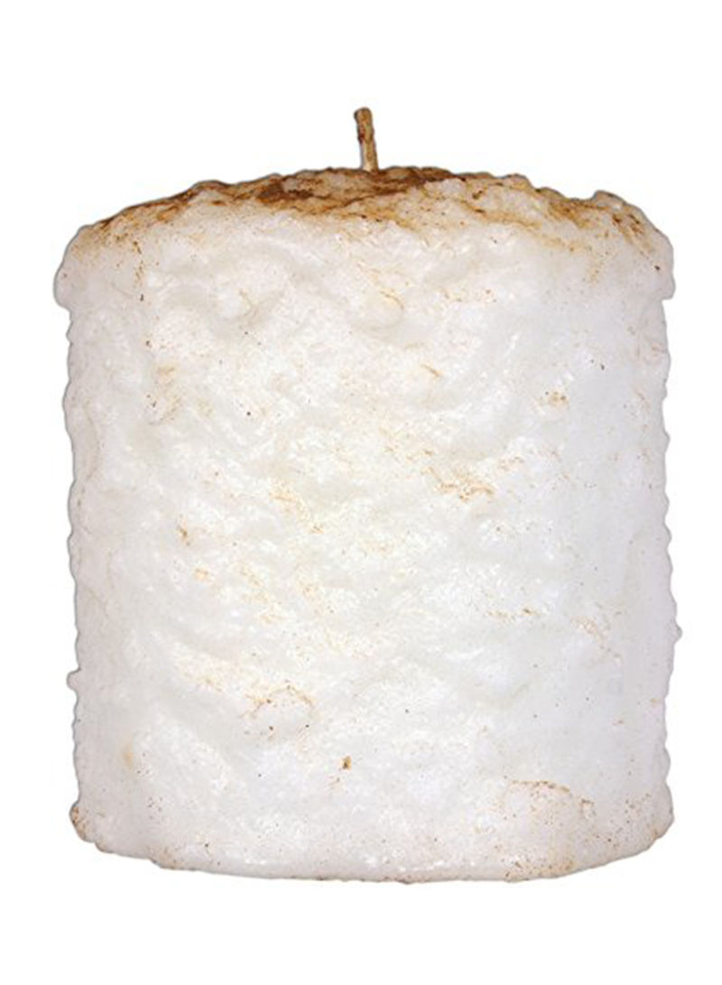 Snickerdoodle Scented Candle White 6x6x6inch