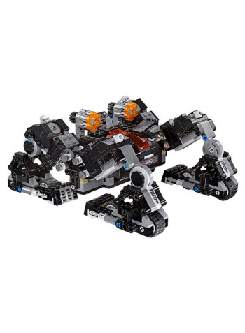 622-Piece Knightcrawler Tunnel Attack Building Toy Set 76086