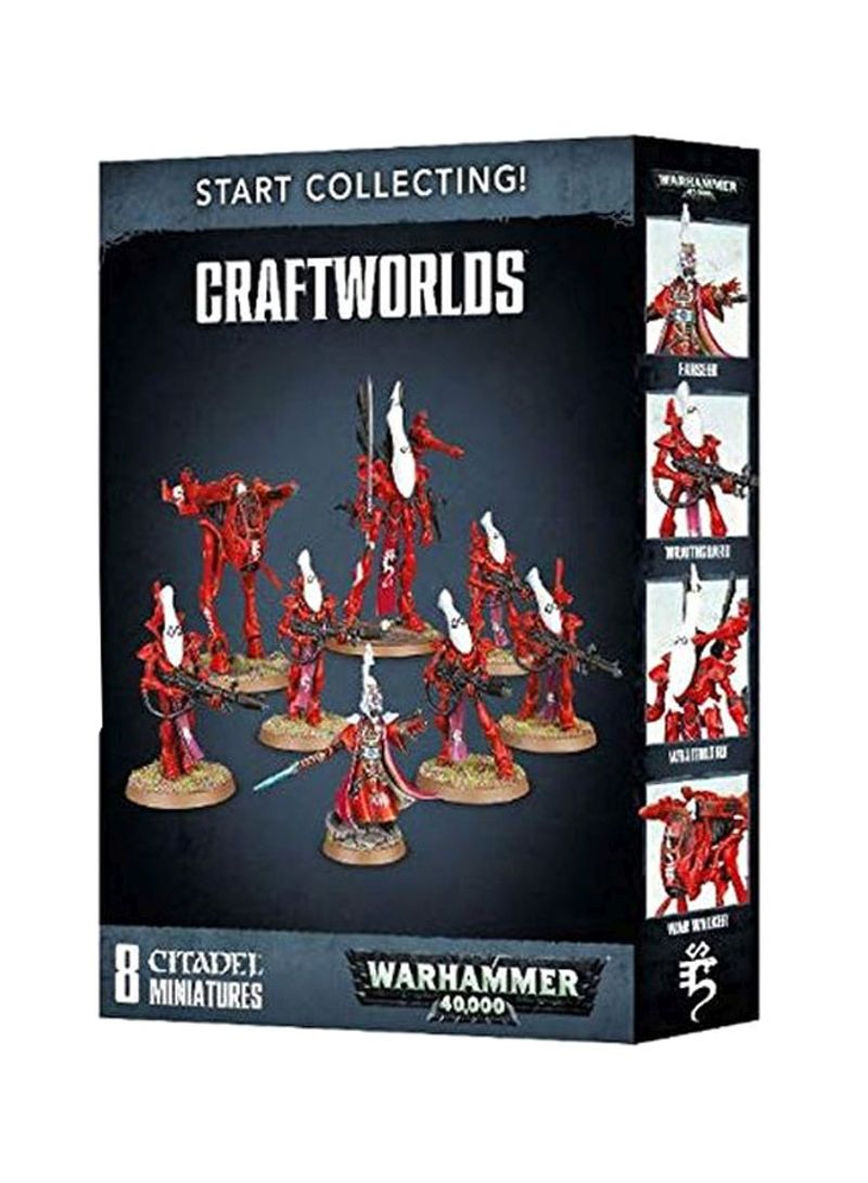 8-Piece Start Collecting Craftworlds Eldar Miniature Set