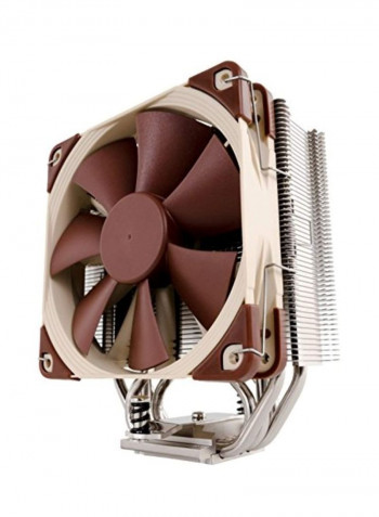 Premium Quality Quiet CPU Cooler 120millimeter Cream/Brown