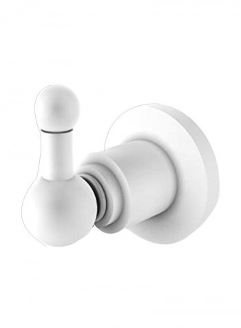 Robe Hook Matte White