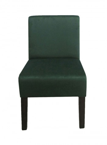 3-Piece Brando Dining Suite Set Dark Green/Dark Walnut