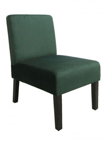 3-Piece Brando Dining Suite Set Dark Green/Dark Walnut