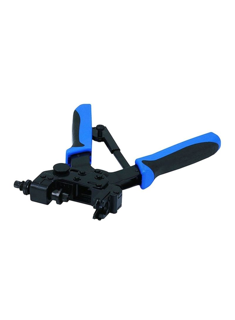 Adjustable Crimping Tool Black/Blue 11.6x4.8x1.2inch