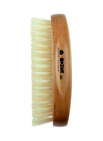 BB Finest Beard And Mustache Brush Beige