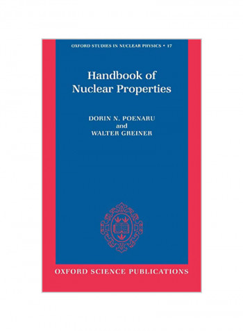 Handbook of Nuclear Properties Hardcover