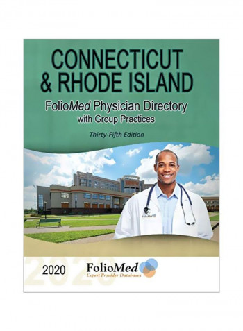 Connecticut And Rhode Island Physician Directory With Group Practices 2020 Paperback English by Associates, Foliomed - 20-Feb-20