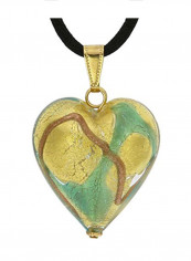 Brass Heart Shaped Pendant