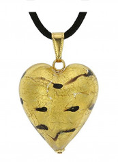 Brass Heart Shaped Pendant