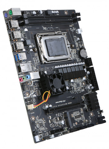 Jingsha AMD X89 Motherboard and Cooling Fan أسود
