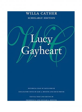 Lucy Gayheart Hardcover English by Willa Cather