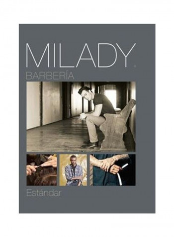 Spanish Translated Milady Standard Barbering Paperback 6