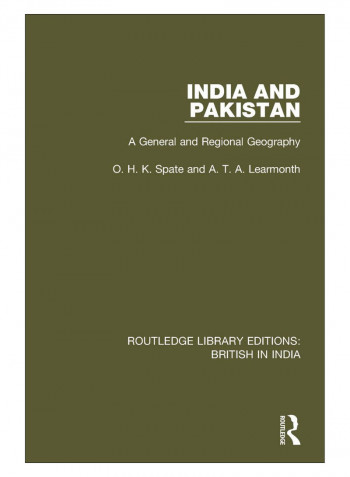 India And Pakistan Paperback 1st Edition