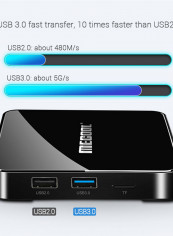 Km3 Smart Android 9.0 Tv Box KM3 Black