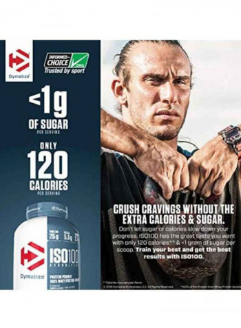 ISO 100 Hydrolyzed Protein Powder - Gourmet Vanilla
