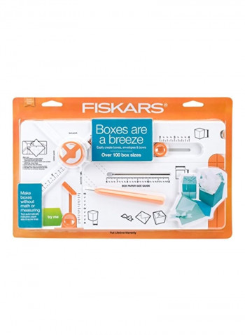 Gifting Board Box White/Orange