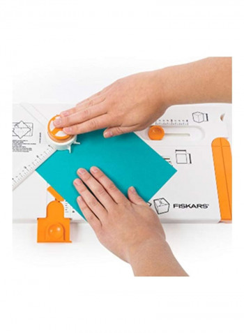 Gifting Board Box White/Orange