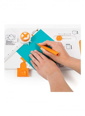 Gifting Board Box White/Orange