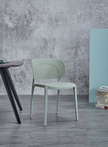Premium Stackable Chairs OLIVE GREEN 40cm