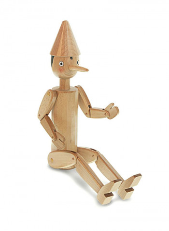 Wooden Statue Pinocchio Revolving Head 67centimeter
